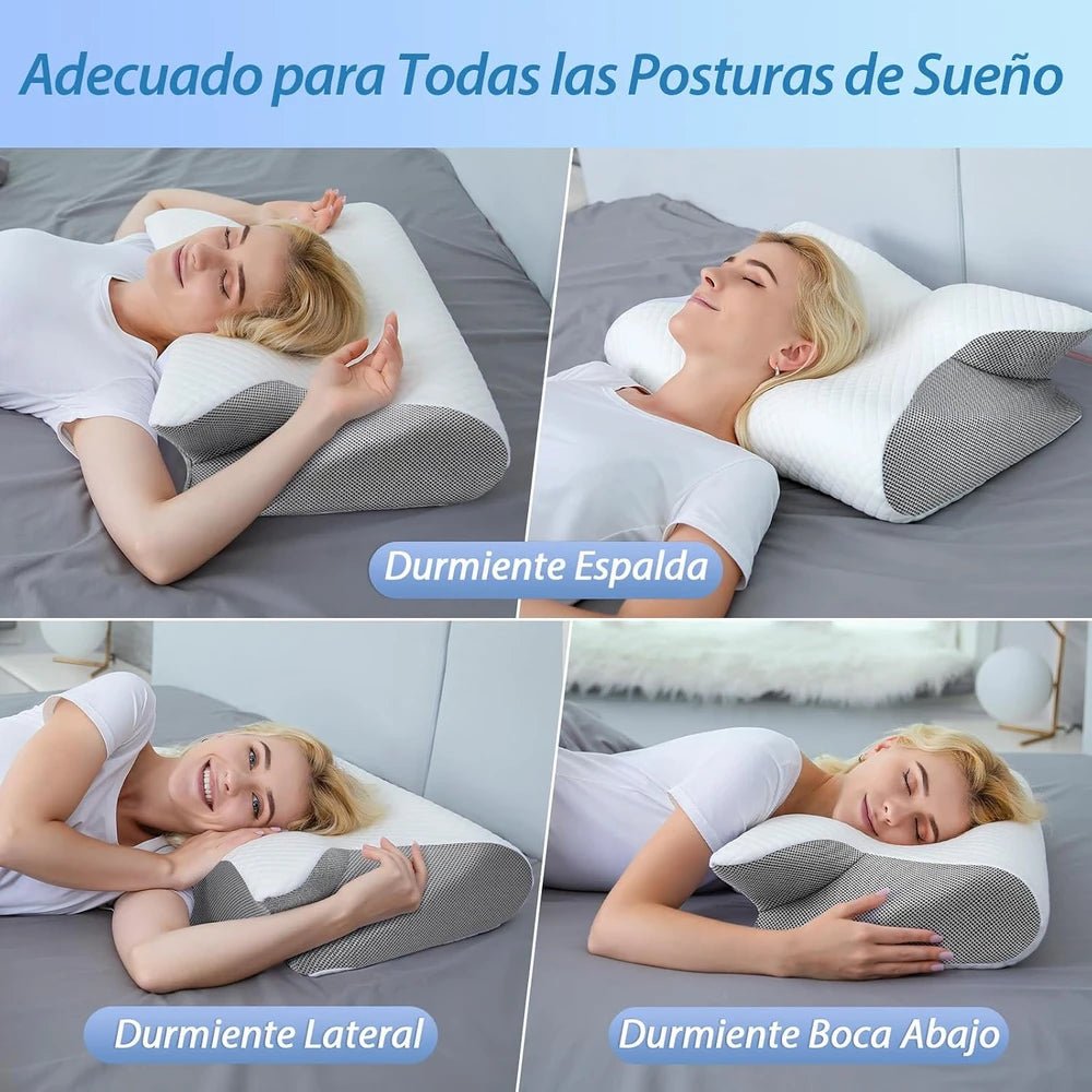 Almohada Cervical Espuma Viscoelástica - GadgetEUW