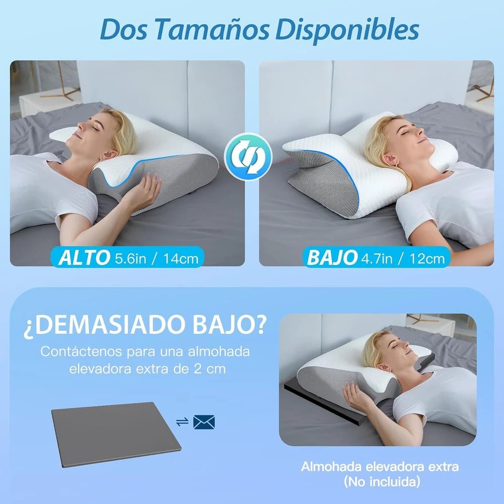 Almohada Cervical Espuma Viscoelástica - GadgetEUW