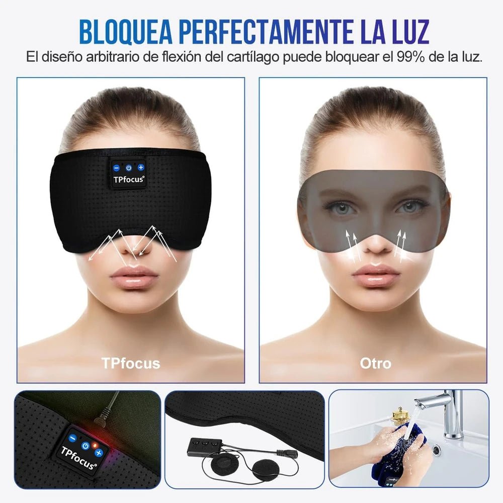 Antifaz Bluetooth para Dormir - GadgetEUW