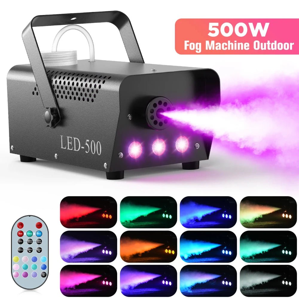 Maquina de Humo LED RGB - GadgetEUW