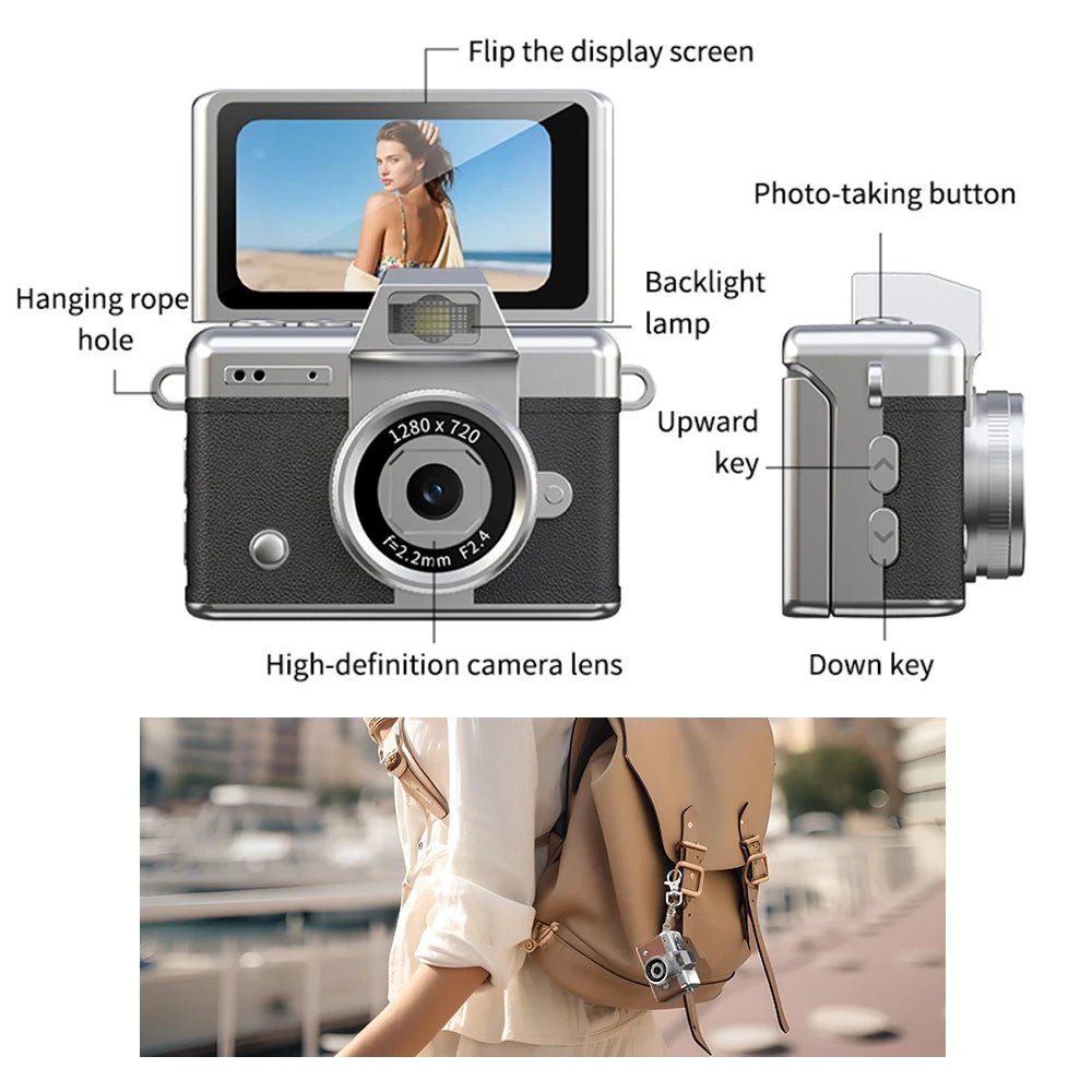 Mini Camara Digital Infantil Para Viajes - GadgetEUW
