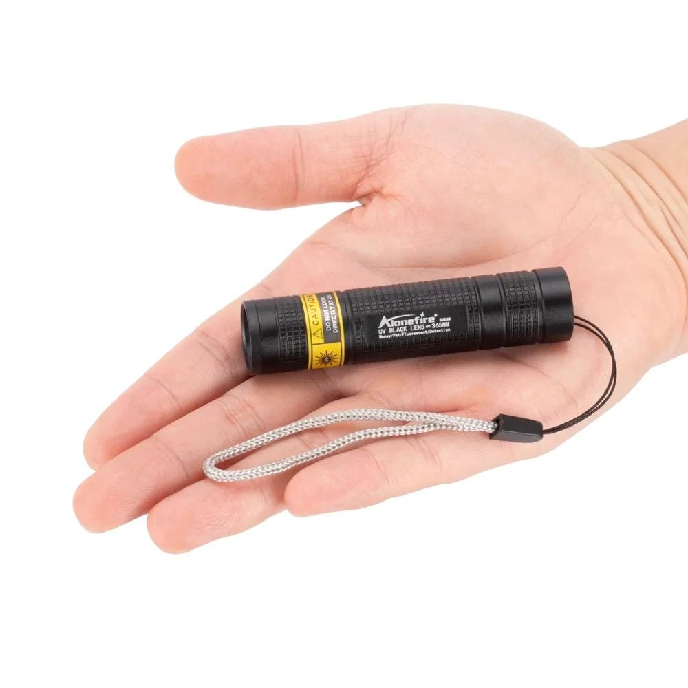 Mini Linterna UV Recargable - GadgetEUW