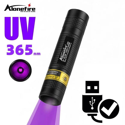 Mini Linterna UV Recargable - GadgetEUW