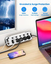 Regleta De Escritorio Con Abrazadera Y USB C - GadgetEUW