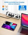Regleta De Escritorio Con Abrazadera Y USB C - GadgetEUW